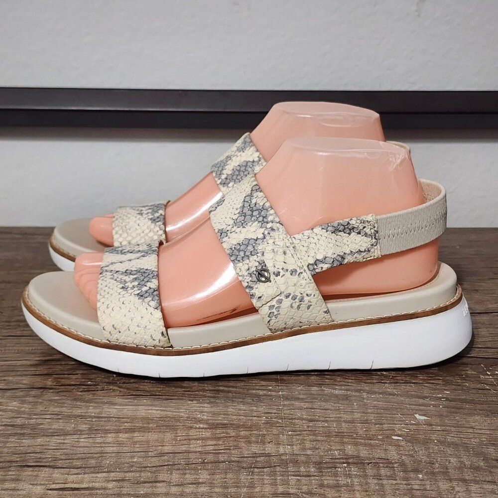 Cole Haan Snake Print Sandals
